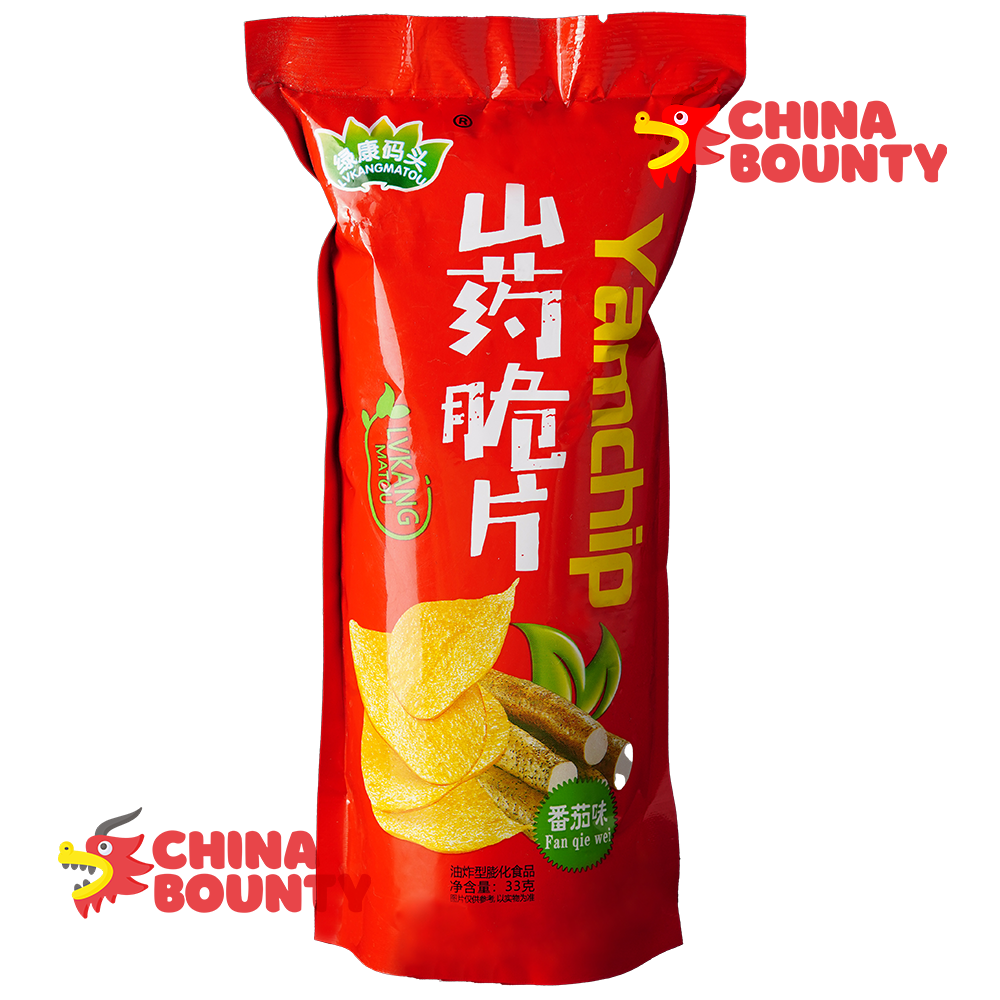 Чипсы YamChip, томатный вкус по 33 г